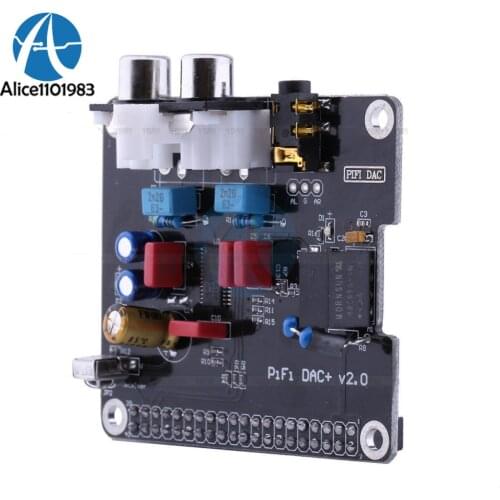 HIFI DAC Audio Sound Card Module Expansion Board I2S Interface 384KHz for Raspberry pi /2/3/B