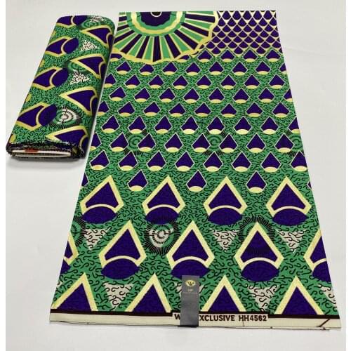 Ankara Nigerian Sewing Material For Party Dress Fabrics By The Meter 100%Cotton Veritable Soft99 African Style Gold Wax Fabric