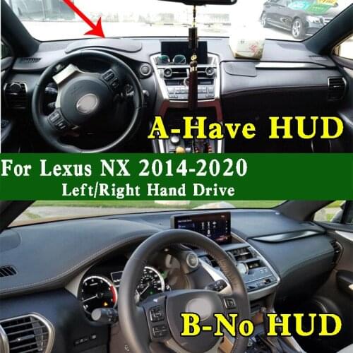 Fits Lexus NX 300 200t 300h 200 Z1 ZGZ10 AYZ10 AGZ10 ZGZ15 AYZ15 AGZ15 2014-2022 Dashmat Dashboard Cover Pad Dash Mat Carpet