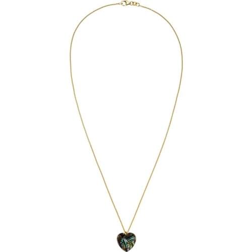 Heart-shaped Stone кулоны бижутерия на шею collares de moda 2020 подарки на новый год for women joyas Korean Fashion