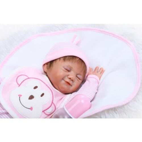 Bebe NPKCOLLECTION real dolls reborn girls toys 20"50CM full silicone reborn baby dolls creative children gift bonecas