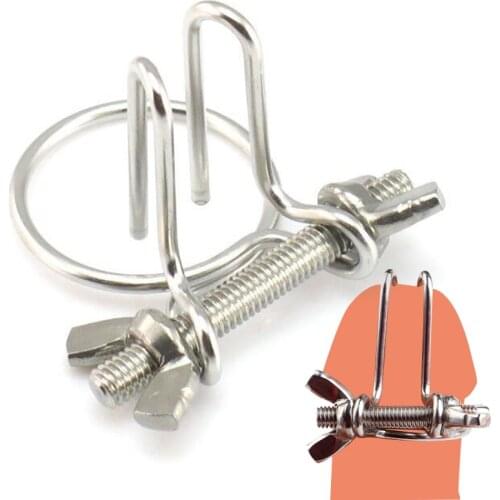 Stainless Steel Adjustable Penis Stimulator vaginal Urethral Dilators Irritation Penis Plug Urethra Sounding Sex Toys for Men