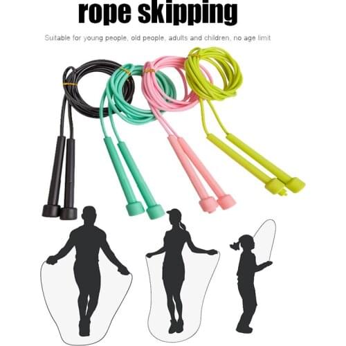 Pen-type Handle Skipping Rope Childrens Student Gym Macaron Color Matching Type Skipping Rope Fitness Training Equipment