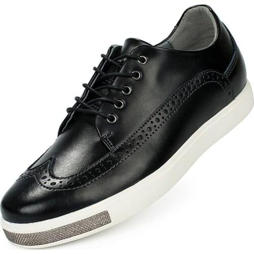 Men Quality Fashion Shoes High Men Breathable Casual Shoes for Spring Autumn Male Footwear Working Shoes Business Heighten Shoes