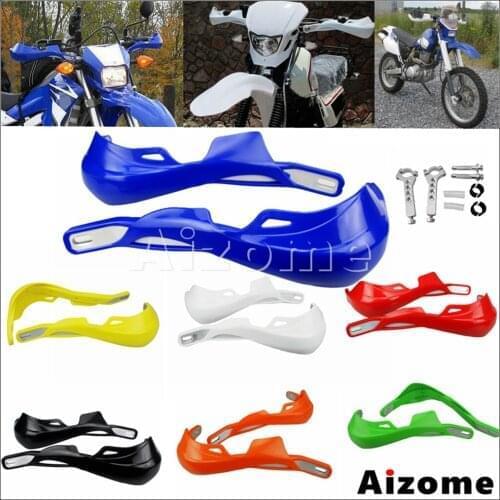 Universal Motorbikes Supermoto Hand Guards Protector Universal 7/8" 1-1/8" Handle Bar Dirt Bike Enduro Motorcycle Handguard