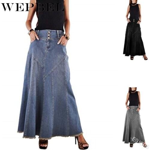 Женские юбки макси Wepbel China At AliExpress