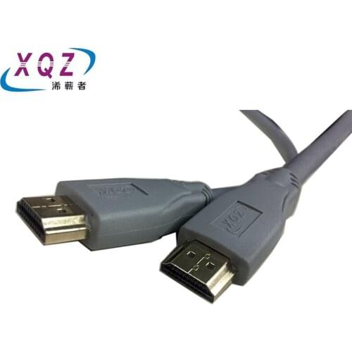 XQZ HDMI cable HDMI2.0 cable male to male 19+1 2.0v pure copper grey pvc jacket 4K high definition