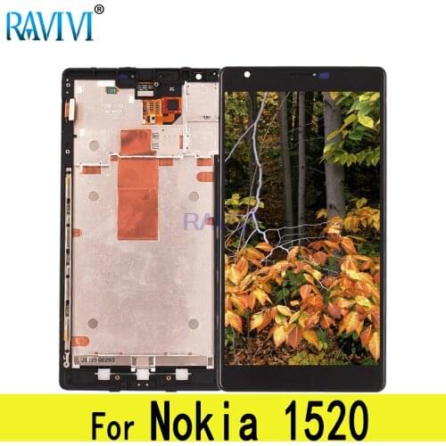 6.0'' 1520 LCD For Nokia Lumia 1520 LCD Display Touch Screen Digitizer Assembly Replacement For Nokia1520