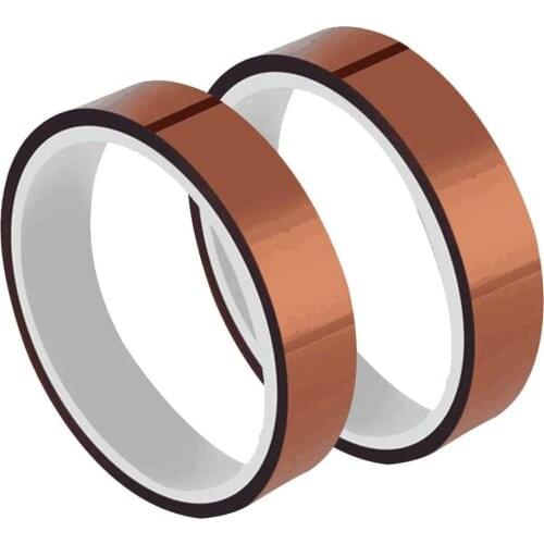 6pcs High Temperature Kapton Tape Heat Resistant Polyimide Adhesive Tape for 3D Printing