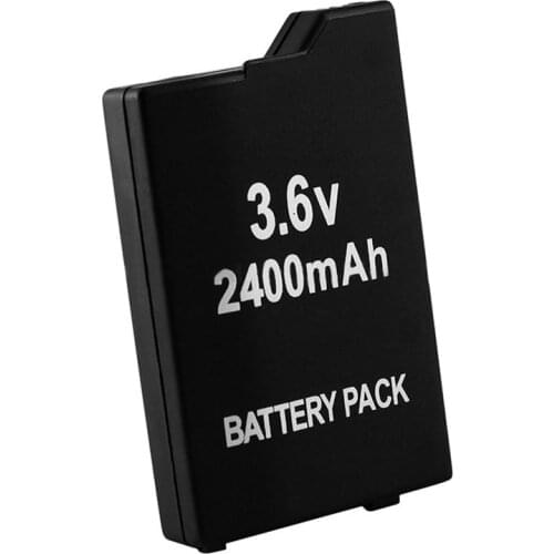 1pc 2400mAh 3.6V Rechargeable Battery Pack for Sony PSP 1000 PSP2000 PSP3000 PSP 2000 PSP 3000 Console Replacement Battery