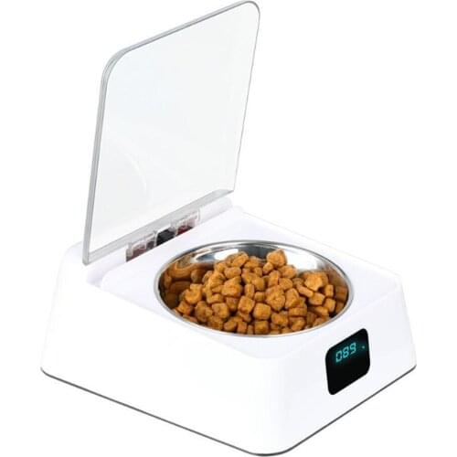 Anti-mouse Dog Cat Automatic Infrared Sensor Food Dispenser Bowl Pet Feeder