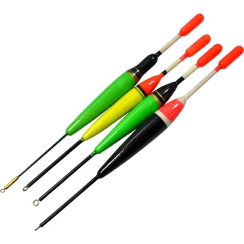 FISH KING Brand 10pcs/Lot 2g-4g Barr fir Durable Balsa Fishing Float Tackle Tool For Carp Fishing Flotteur Peche Pesca Acesorios