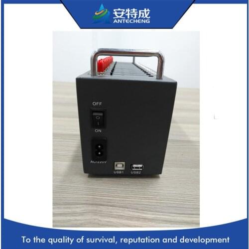 Bulk SMS IMEI Changeable Multi sim Sierra SL6087 16 port gsm modem, quad band 850/900/1800/1900 usb 16 port modem pool