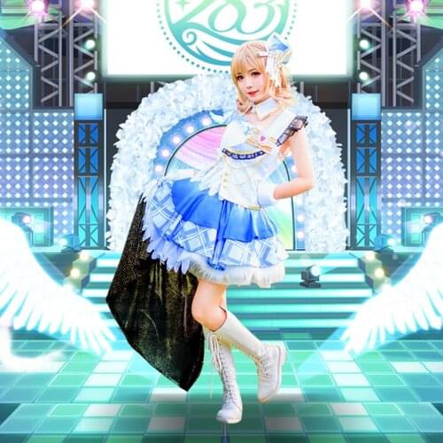 Game ShinyColors Komiya Kaho Anime Cosplay Costume Women Halloween Carnival Party Uniform Brand New