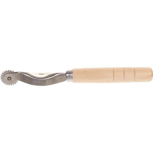 1Pcs Needle Point Tracing Wheel With Wood Handle (Needle Point Tracing Wheel) Perfect Sewing Tool For Leather, Paper and Cloth