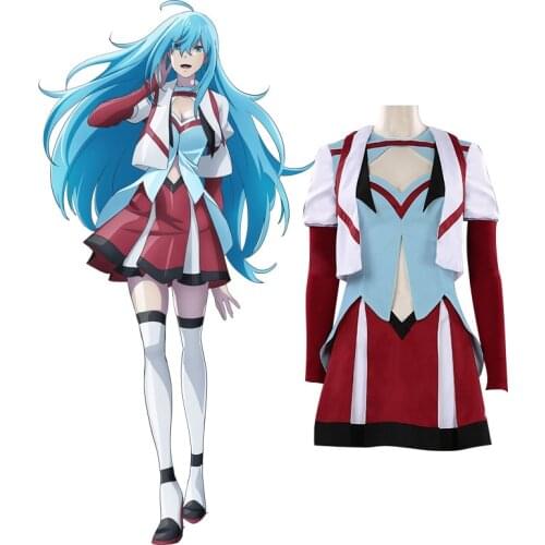 Anime Vivy Fluorite Eye’s Song Cosplay Costume Suit Adult Women Clothing Top Shawl Short Skirt Gloves Stockings Set