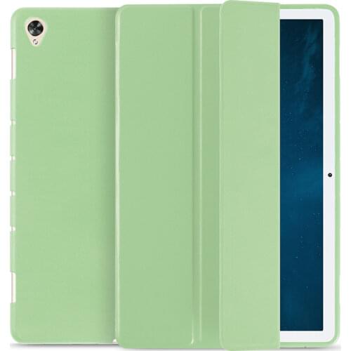 Tablet PU Leather Cover For Huawei Mediapad 10.4 honor V6 M6 8.4 10.8 inch 2019 Case For MatePad Pro 10.8 " Silicone sof