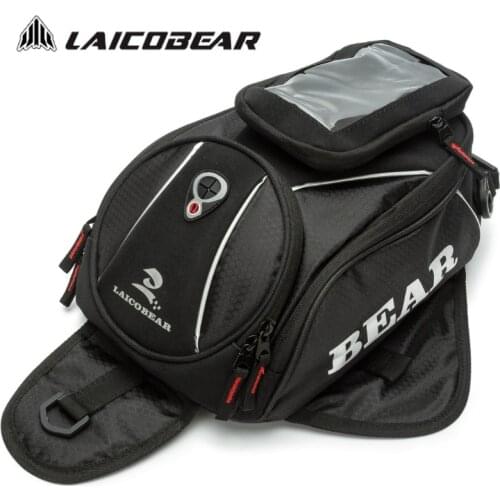 Magnetic Motorcycle Tank Bag Large Capacity Motorcycle Riding Oil Tank Bag Waterproof Motocross Cycling Tank Backpack