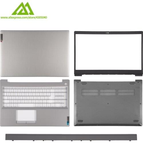 New Original For Lenovo Ideapad 3-15ADA 15IIL15ARE 15IML LCD Back Cover/Palmrest Cover AP1JV000230 Silver GS552 Cover