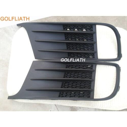 GOLFLIATH Jetta mk6 GLI front bumper grille side fog light grill lower grills for VW Volkswagen Jetta MK6 GLI bumper 2012-2014