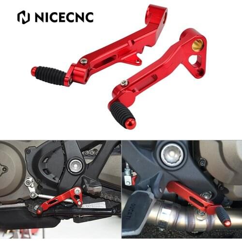 Gear Shift Lever Shifter Pedal Levers Rear Brake Clutch Lever For Ducati Monster 821 1200 S R 1200S 1200R 2014 - 2017 2018 2019