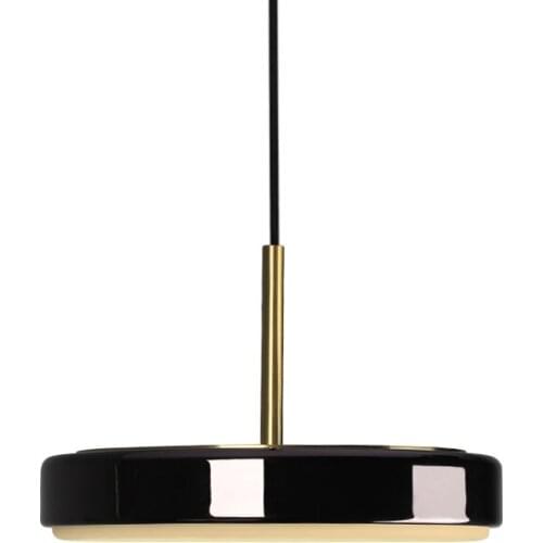 Nordic led Black Pendant Lights For Kitchen Dining room lustre pendente Hanging Ceiling Lamp