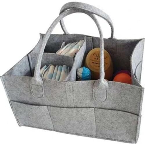 Newborn Baby Diaper Bag Organizer Nappy Bag Maternity Handbag Nursery Storage Portable Holder Bag Foldable Baby Care Container