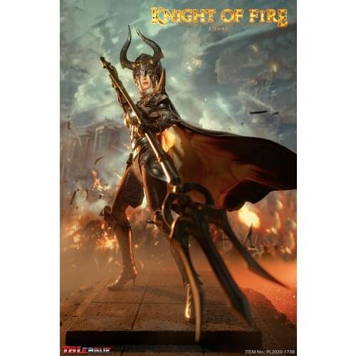 TBLeague PL2020-173B Phicen Seamless Female Body Knight of Fire Silver 1/6 ACTION FIGURE
