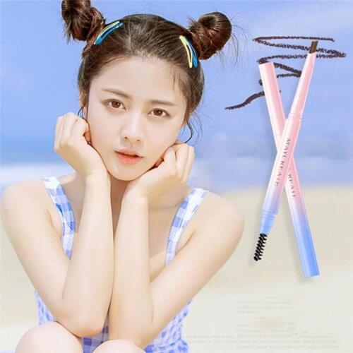 Ultra Fine Triangle Eyebrow Pencil Precise Brow Definer Long Lasting Waterproof Blonde Brown Eye Brow Makeup