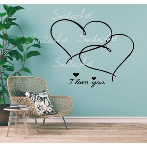 Diy Love Wall Sticker Vinyl Art Home Decor For Living Room Kids Room Wall Art MURAL Drop Shipping