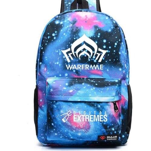 War Frame Digital Extremes Game School Book Bags Laptop Backpack Mochila Feminina Boy Girls Back To School Gift Day Pack