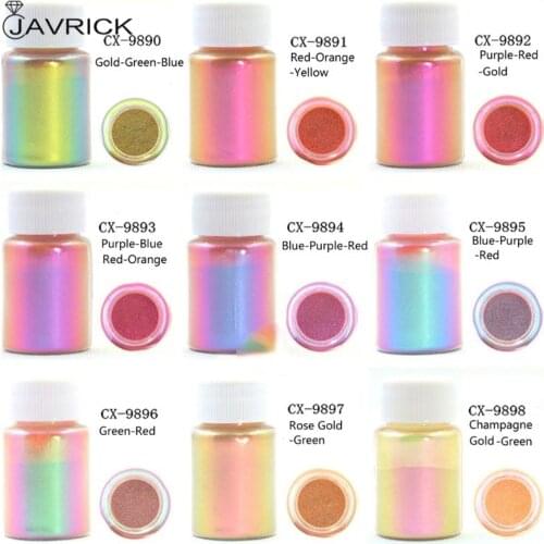 Mirror Chameleons Pigment Pearlescent Epoxy Resin Glitter Magic Discolored Powder Resin Colorant Jewelry Making Tools