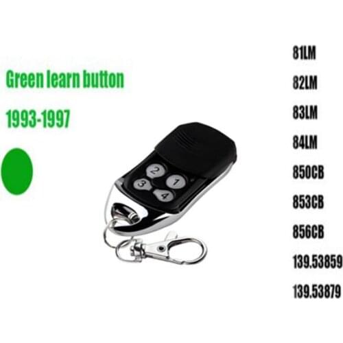 1pcs FOR 81LM 82LM Green Learning button garage door remote control free shipping