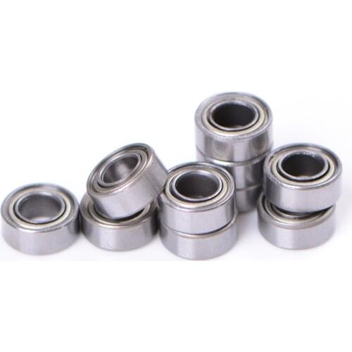 10Pcs MR105ZZ L-1050 MR105 Miniature Ball Bearings Rubber Sealed Ball Bearing 5x10x4mm