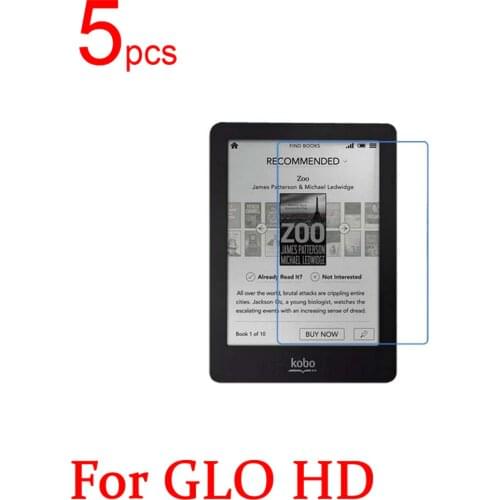 5pcs glossy Ultra Clear/Matte/Nano anti-Explosion LCD Screen Protector Film Cover For Kobo GLO Mini Aura HD 6.8 Protective Film