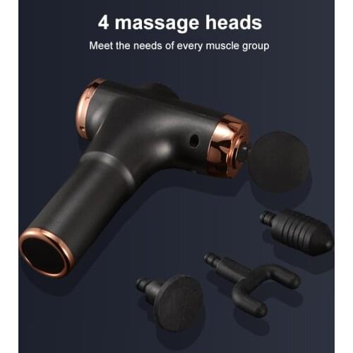 Fascia Gun Electric Massager USB Portable Fascia Gun Muscle Relaxer Fitness Device Relieve Muscle Stiffness Massager Wireless