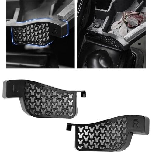 Functional Engine Hood Water Slot Anti-Clogging Net Cover for Tesla Model Y