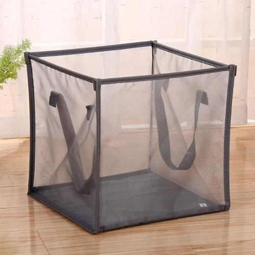 G5AB 2 Colors to Choose Storage Baskets Little Size but Huge Capacity Best Help in Home Office Dormitory Save Space for You