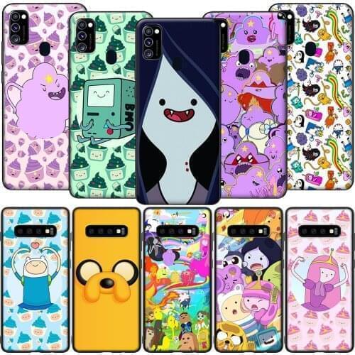 GX12 Adventure Time Finn Jake Case for Samsung A10S A20S A40S A50S A70S A51 A71 A81 A91 M11 M30S M31S M21 M51 A02S A42