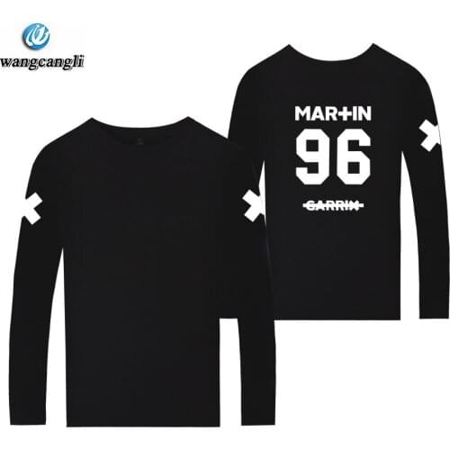 Martin Garrix cotton Tshirt T Shirt men women Nederland Music DJ GRX 3 Side print T-shirt fashion plus size 4XL T Shirts tops