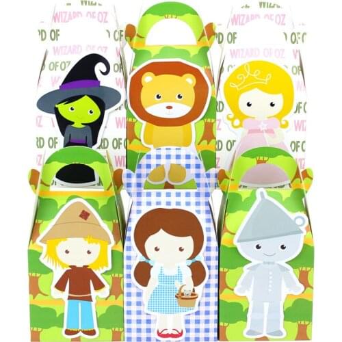 Dorothy Favor Box Candy Box Gift Box Cupcake Box Boy Kids Birthday Party Supplies Decoration Event Party Supplies