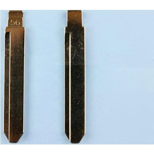 NO.56 Side Groove Key Blade for BYD Right Side Replacement Car Blanks key Blade