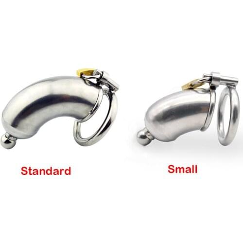 2020New Stainless Steel Adult Male Chastity Device With Padlock Catheter Sound,Cock Cage,Fetish Sex Toys For Men Drop Shipping