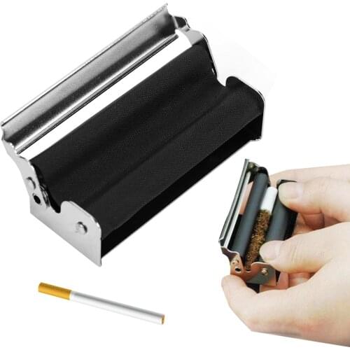 Tobacco Roller Cigarette Maker Portable Cigarette Rolling Machine Device Smoking Accessories