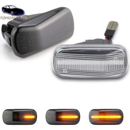 1Pair Repeater Dynamic LED Side Marker Light for Acura Integra Type-R DC2 RSX DC5 NSX NA1 NA2 Honda Accord Stream Odyssey HR-V