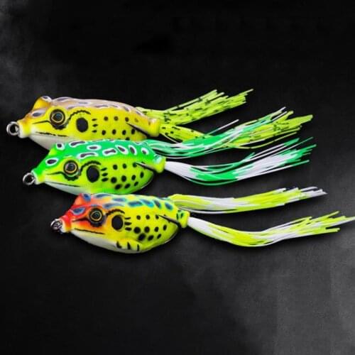 4cm 5g Frog Fishing Lure Soft Bait Pike Wobblers Artificial Bait Floating Fishing Lure Top Water Bait Frog Tool