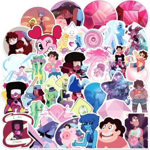 10/30/50pcs/pack Steven Universe Cartoon Lable Stickers For Car Helmet DIY Gift Box Bicycle Guitar Decal Notebook Trunk Luggage