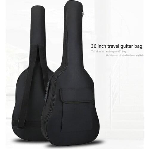 36/38 Inch Guitar Bag Musical Instrument Backpack 5MM Cotton Thickness Taylor Barrel Travel Guitar Bag Guitar Accessories
