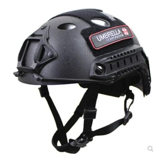 Carbon Fiber Material Pj Tactical Riot Helmet Paratrooper Helmet