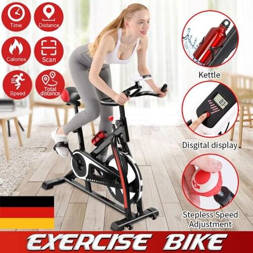 Indoor Cycling Bike Trainer Weight Loss Fitness Workout Machine Bike Stationary Bicycle Fitness Equipment Exercise Bike